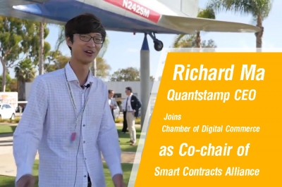 ริชาร์ด หม่า ซีอีโอ Quantstamp นั่งแท่นประธานร่วมกลุ่ม Smart Contracts Alliance ของหอการค้าดิจิทัล