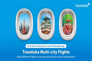Traveloka ฟีเจอร์ค้นหาเที่ยวบินแบบ Multi-city Flights!