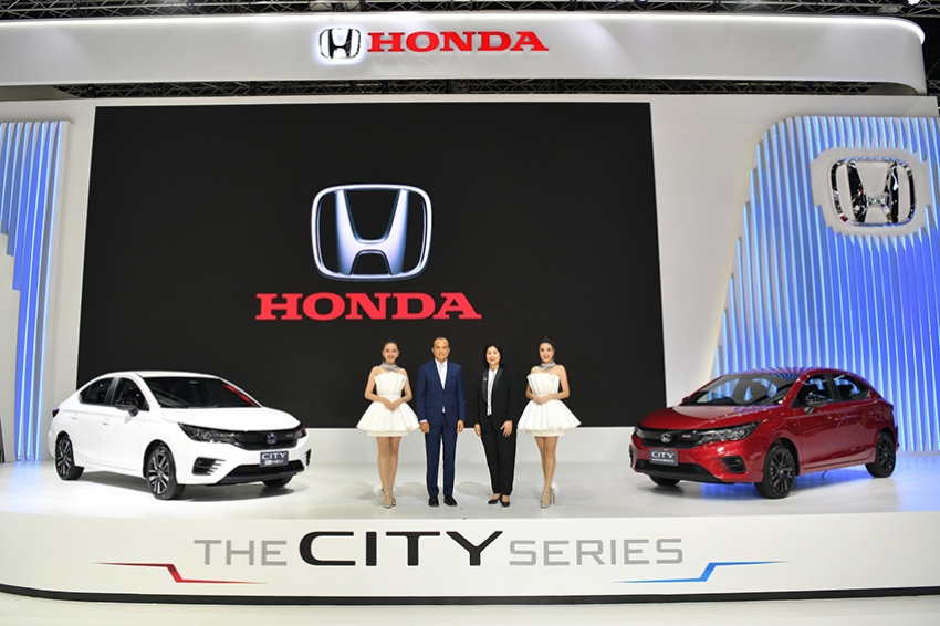 Honda ชู "The City Series" นำหลายรุ่น จัดแสดงงาน MOTOR SHOW