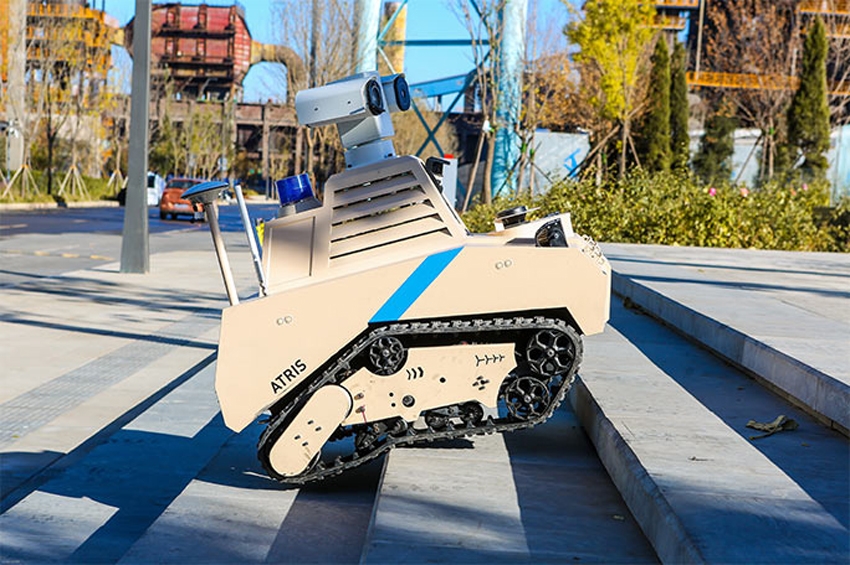 Shougang Park เลือกใช้ “ATRIS” หุ่นยนต์ลาดตระเวนของ UBTech