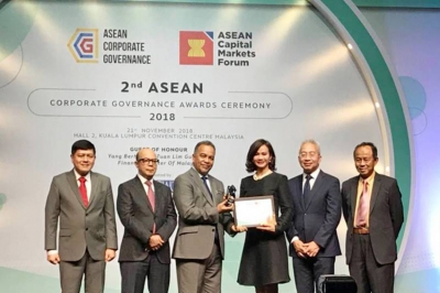 GPSC รับรางวัล TOP 50 ASEAN PLCs