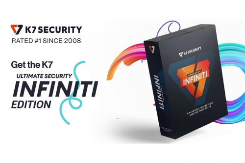 K7 Computing เปิดตัว K7 Ultimate Security Infiniti Edition แอนตี้ไวรัสที่ให้การปกป้องตลอดชีพ